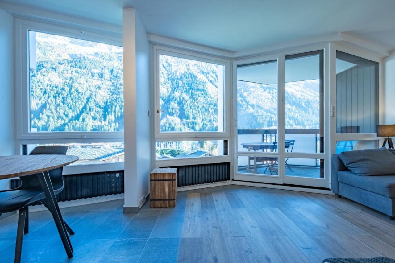 Charming Studio With Balcony And View In Chamonix Exteriér fotografie