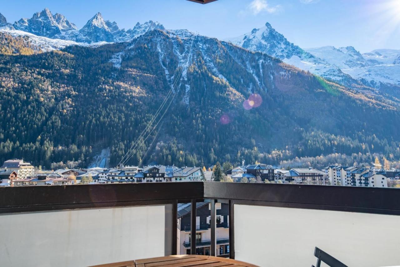 Charming Studio With Balcony And View In Chamonix Exteriér fotografie